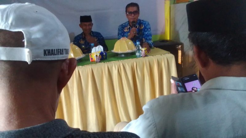 Pemkab Pangkep Sosialisasi Kebersihan Lingkungan di Kantor Lurah Padoang-doangan