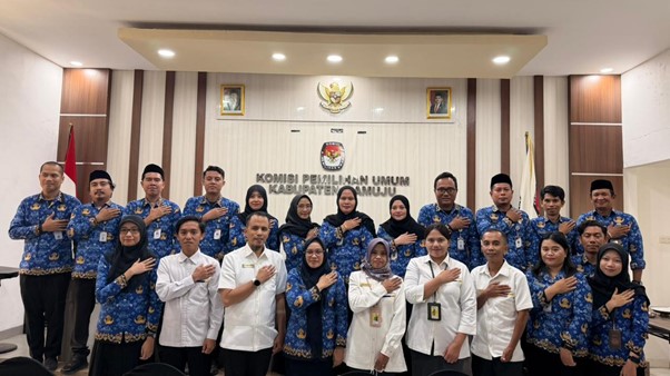 KPP Pratama Mamuju Lakukan Asistensi Coretax di KPU