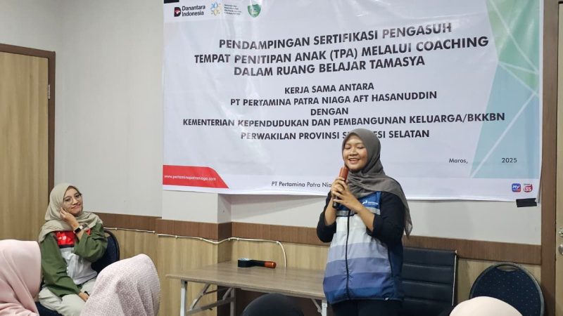 Pertamina Sulawesi Dukung Penguatan Kompetensi Pengasuh Anak melalui Program TAMASYA