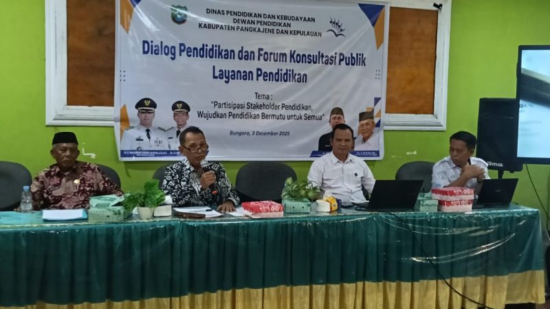 Dewan Pendidikan Pangkep Gelar Dialog di SMKN 1