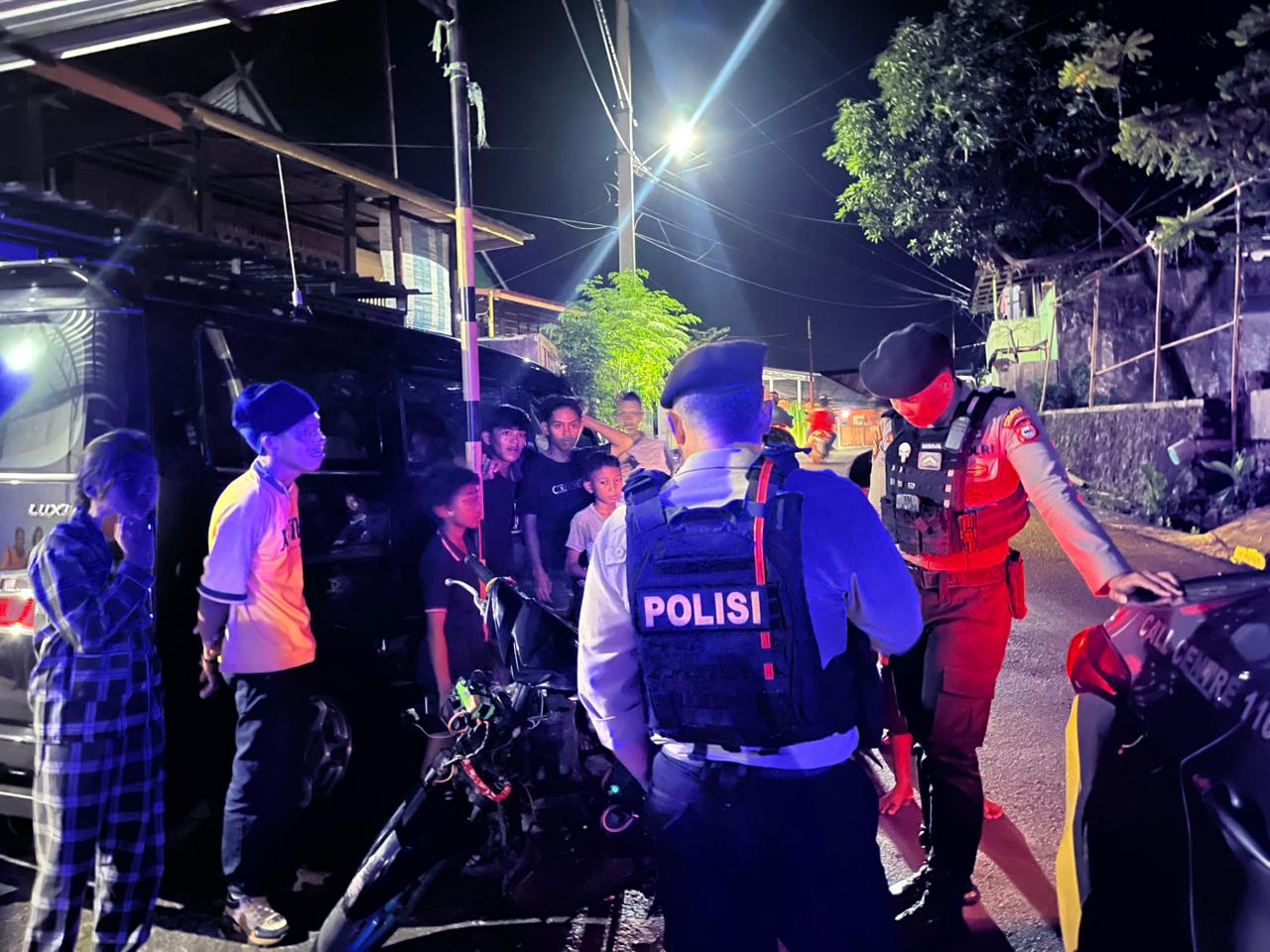 Patroli Perintis Presisi Sat Samapta Parepare Sambangi Titik Rawan, Pastikan Situasi Aman Kondusif