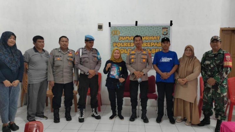 Jumat Curhat Polsek Bacukiki, Komitmen Perkuat Pelayanan Masyarakat