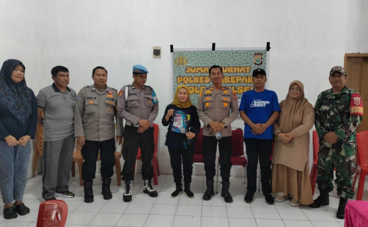 Jumat Curhat Polsek Bacukiki, Komitmen Perkuat Pelayanan Masyarakat