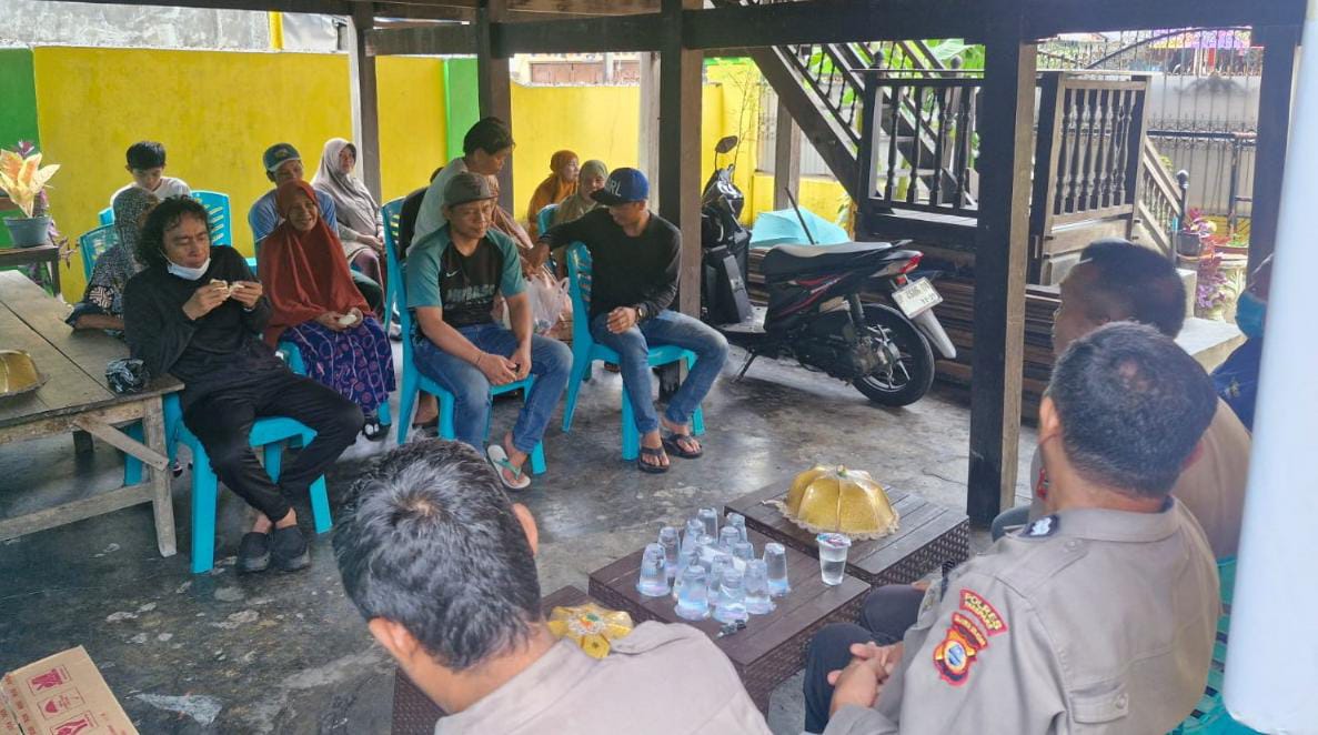 Jumat Curhat Polsek Ujung, Warga Diimbau Waspada Bahaya Kebakaran dan Tertib Gunakan Helm
