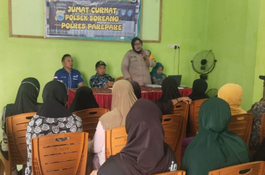 Jumat Curhat Polsek Soreang Gandeng Lurah Bukit Indah Dengarkan Aspirasi Warga