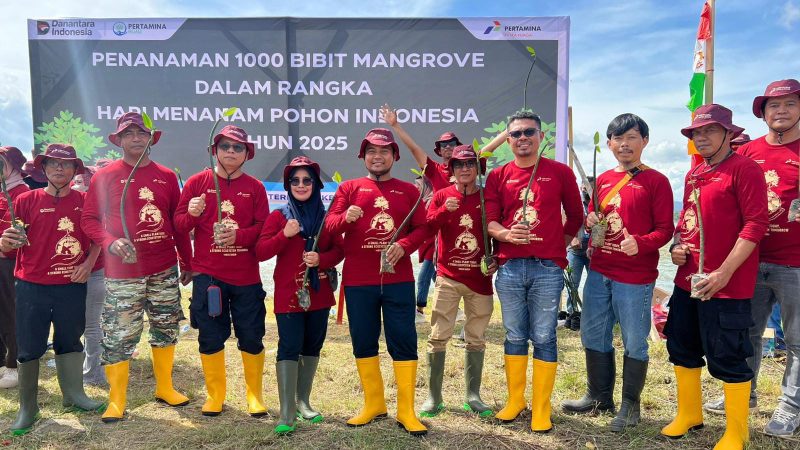 Pertamina Sulawesi Tanam 1.000 Mangrove di Kendari untuk Wujudkan Ekosistem Pesisir yang Lebih Tangguh