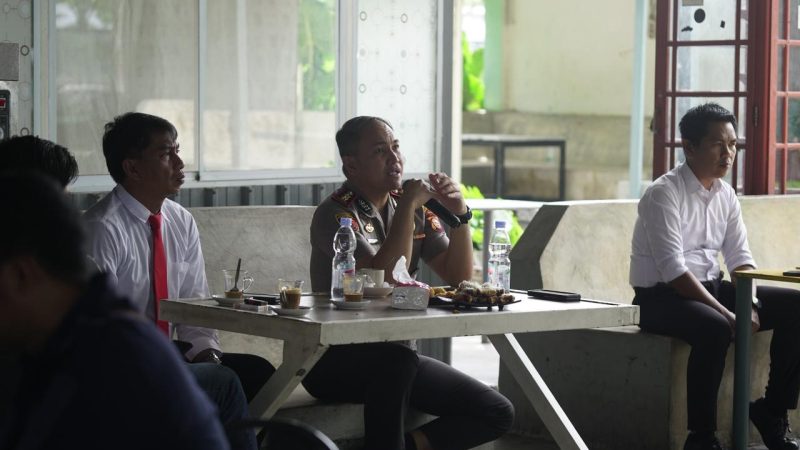 Silaturahmi Kapolres bersama Wartawan, Paparkan Pengamanan Natal dan Tahun Baru