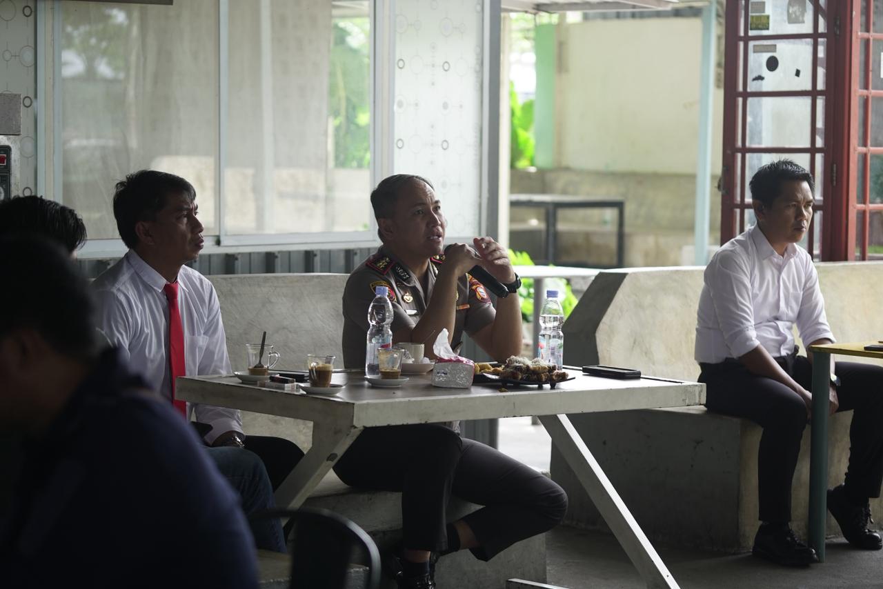 Silaturahmi Kapolres bersama Wartawan, Paparkan Pengamanan Natal dan Tahun Baru