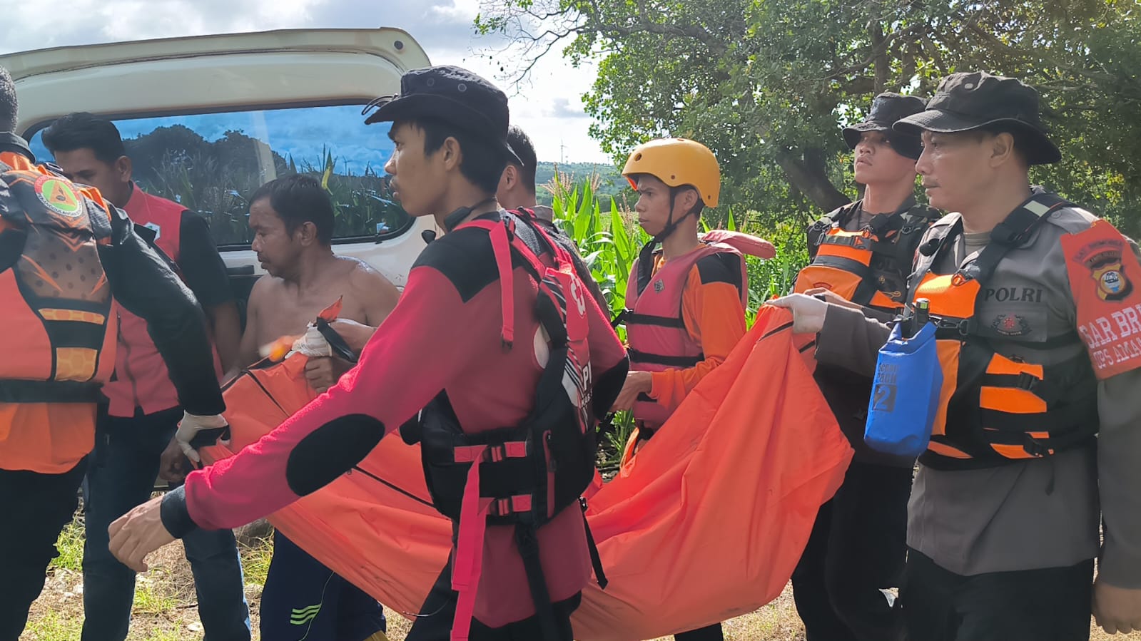 Wanita Lansia di Sidrap Terbawa Arus Sungai Ditemukan Tersangkut di Akar Pohon