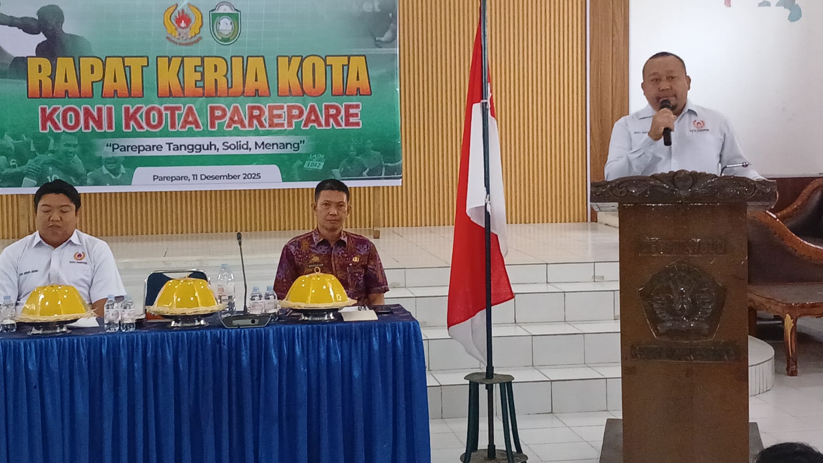 Rakerkot KONI Parepare: Kukuhkan Cabor Baru-Mantapkan Persiapan Menuju Porprov 2026