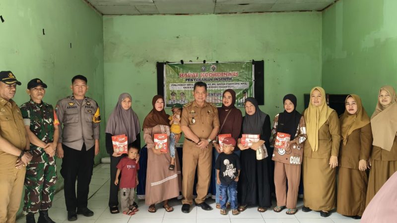 Desa Gentung Pangkep Gelar Rakor Penyerahan Insentif Dan BLT TA 2025