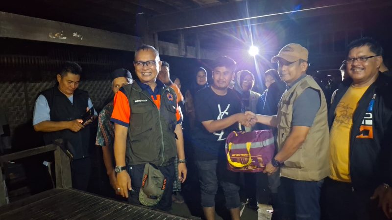 Puting Beliung Rusak Rumah-Bangunan di Dua Kecamatan, BPBD Pinrang Gerak Cepat Bekerja