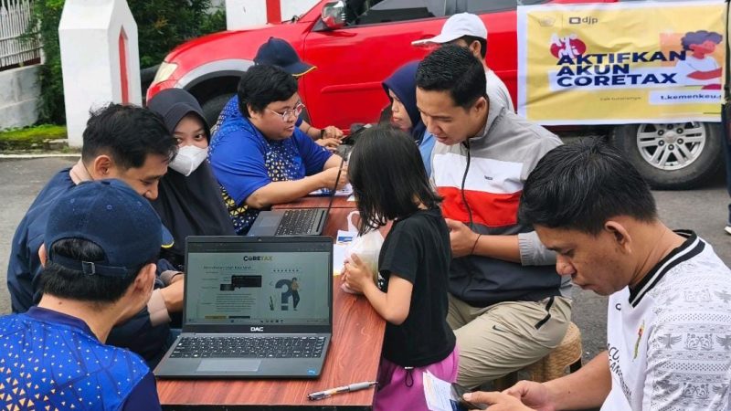 Pojok Pajak KPP Pratama Maros Hadir di Arena CFD, Perluas Layanan Coretax bagi Masyarakat