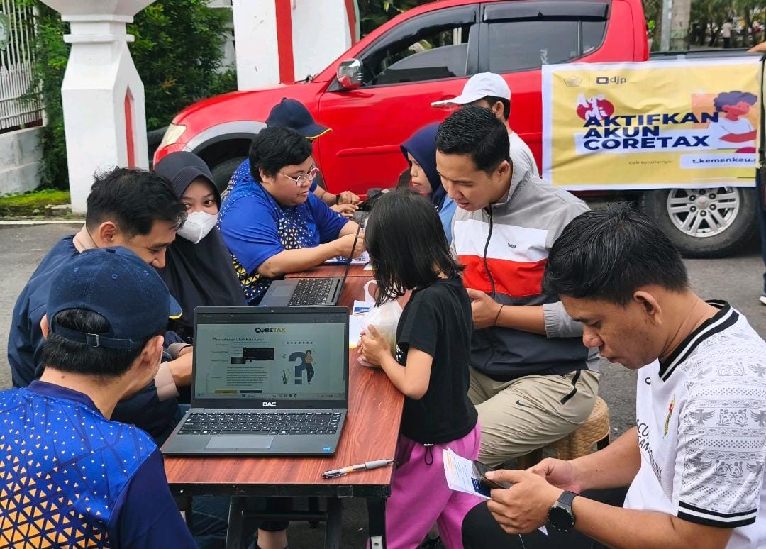 Pojok Pajak KPP Pratama Maros Hadir di Arena CFD, Perluas Layanan Coretax bagi Masyarakat