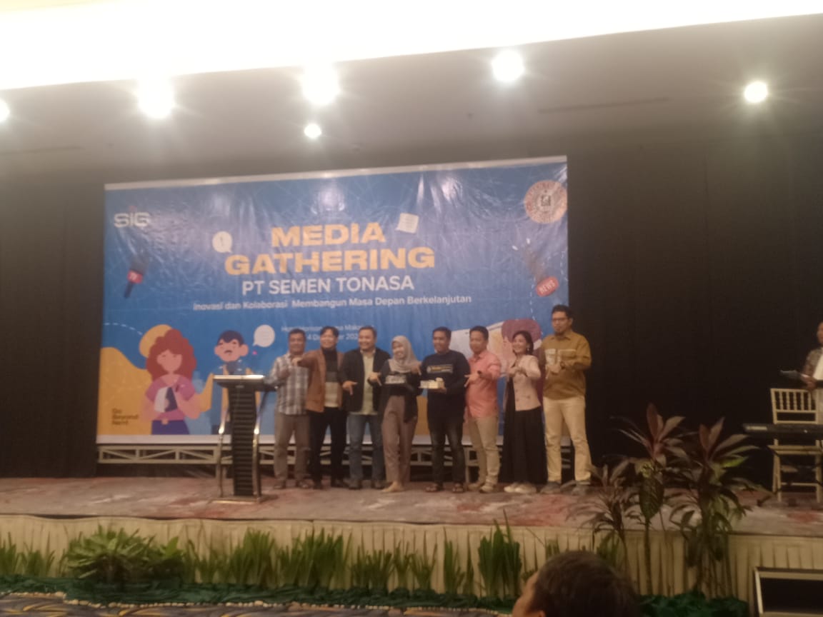 Media Gathering PT Semen Tonasa dalam Suasana Kekeluargaan dan Sukacita