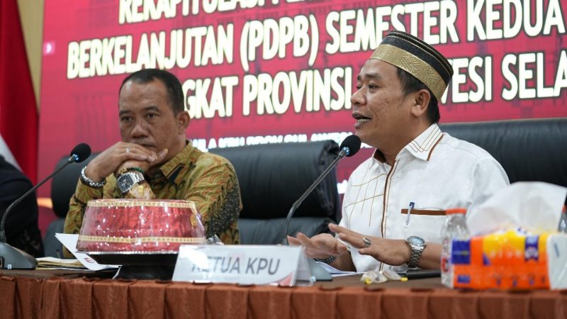 Mutakhir dan Terverifikasi, KPU Sulsel Tetapkan 6.931.638 Pemilih di 24 Kabupaten Kota