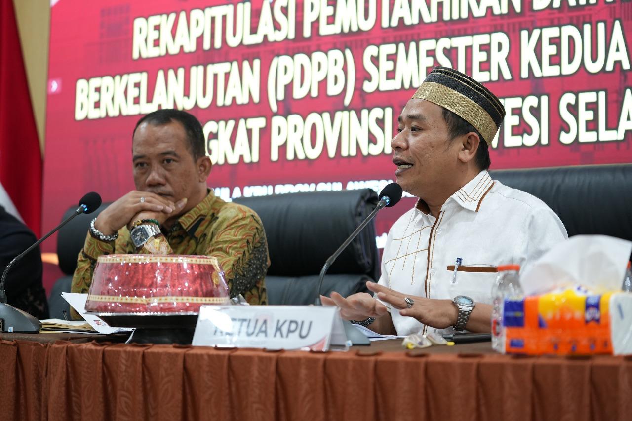 Mutakhir dan Terverifikasi, KPU Sulsel Tetapkan 6.931.638 Pemilih di 24 Kabupaten Kota