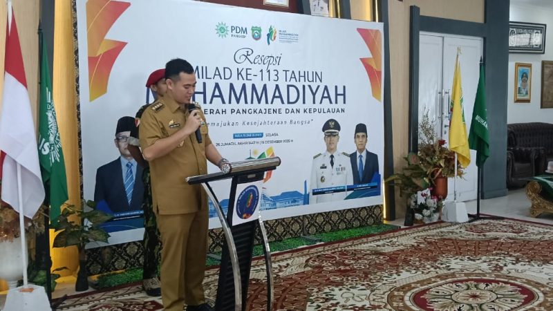 PDM Pangkep Gelar Resepsi Milad ke 113 Dibersamai Bupati Hadirkan Tablig Akbar