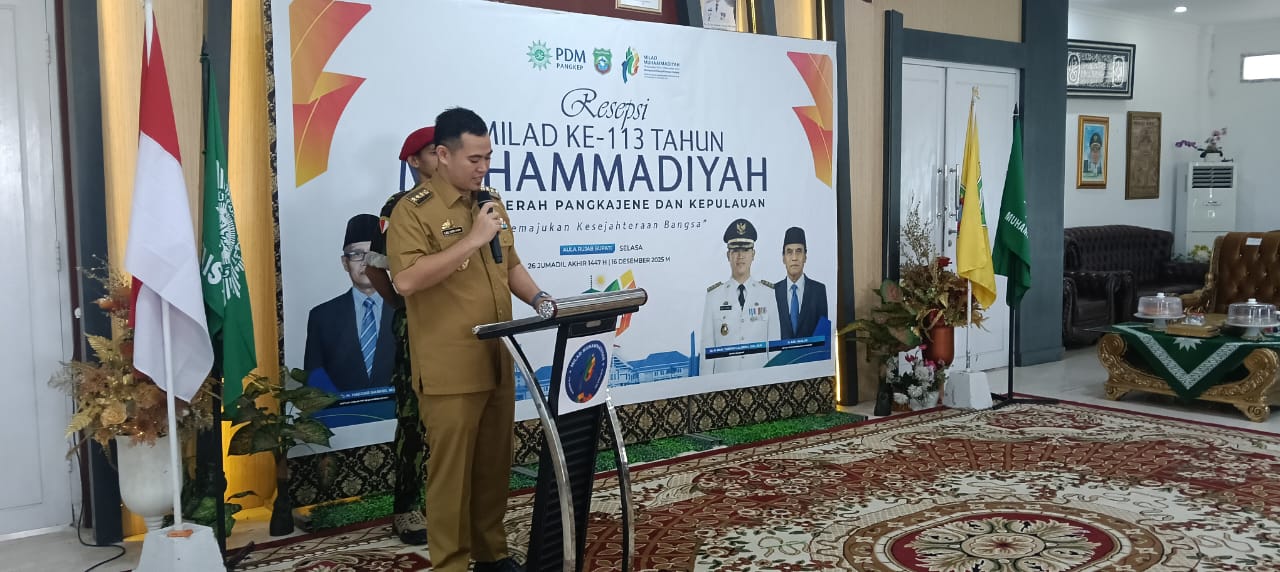 PDM Pangkep Gelar Resepsi Milad ke 113 Dibersamai Bupati Hadirkan Tablig Akbar
