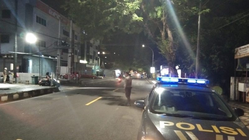 Patroli Blue Light Polsek Bacukiki, Upaya Berikan Rasa Aman di Malam Hari