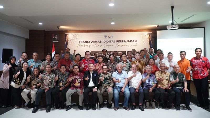 DJP Sulselbartra Ajak PSMTI Sulsel Hadapi Tantangan Coretax melalui Talkshow dan Audiensi