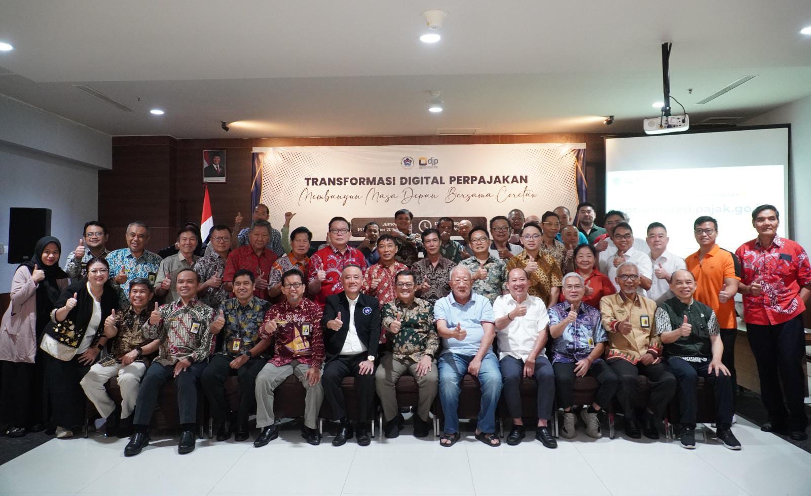 DJP Sulselbartra Ajak PSMTI Sulsel Hadapi Tantangan Coretax melalui Talkshow dan Audiensi