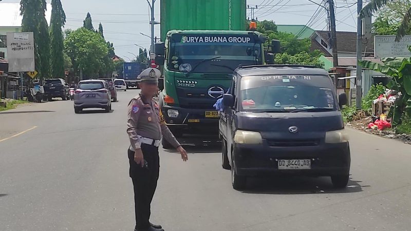Arus Mudik Nataru, Satlantas Polres Parepare Imbau Pengendara Utamakan Keselamatan