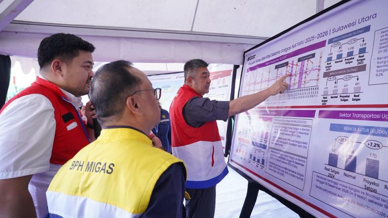 Wadirut Pertamina Patra Niaga Tinjau Kesiapan Energi di Sulut Jelang Libur Natal dan Tahun Baru