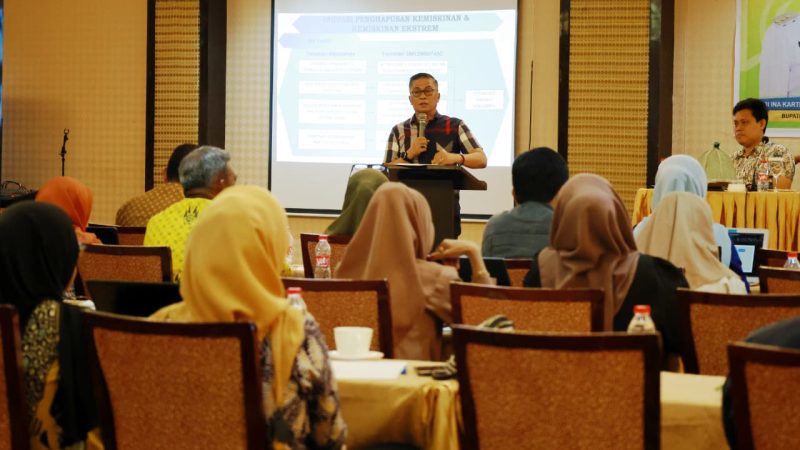 Wakil Bupati Barru Tegaskan Program Penanggulangan Kemiskinan Harus Berjalan Seiring Percepatan Penurunan Stunting