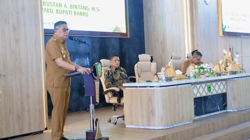 Abustan Apresiasi Atas Meningkatnya Kedisiplinan ASN di Lingkup Pemkab Barru