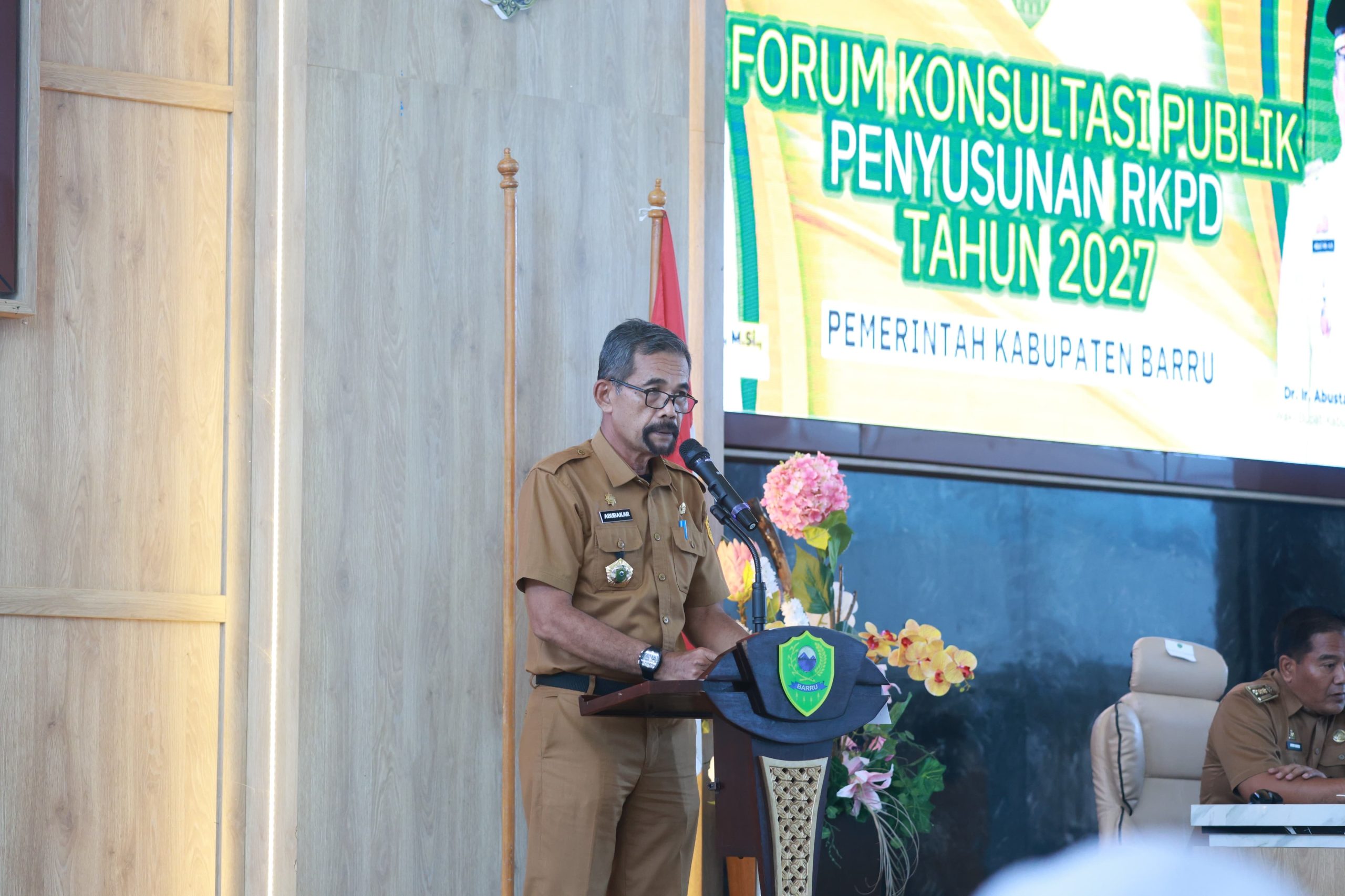 Sekda Buka kegiatan Forum Konsultasi Publik Penyusunan RKPD Tahun 2027
