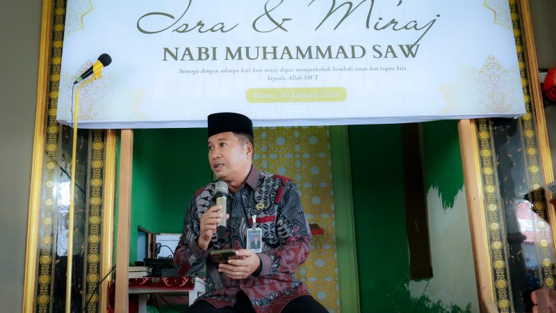 Rutan Kelas IIB Barru Gelar Isra Mi’raj, Perkuat Iman dan Kebersamaan