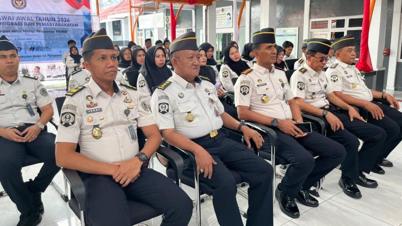 Lapas Parepare Ikuti Secara Virtual Apel bersama Kemenimipas Tahun 2026