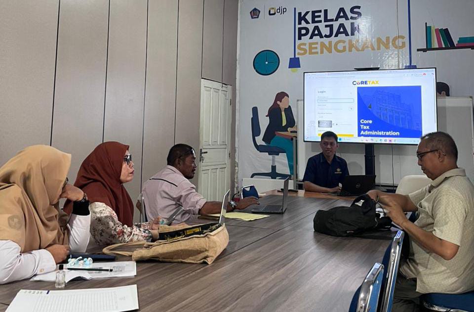 KP2KP Sengkang Gelar Bimtek Aplikasi Coretax-DJP bagi Bendahara Sekolah