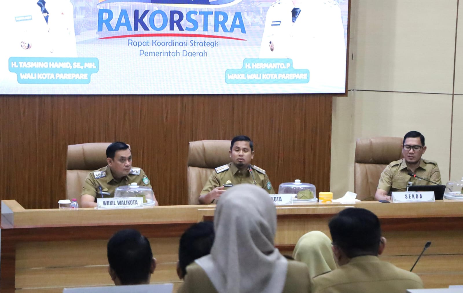 Tasming Hamid Ajak OPD Perkuat Sinergi di Rakor Evaluasi 2025 dan Persiapan Program 2026
