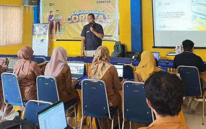 KP2KP Raha Gelar Edukasi Coretax Bukti Potong A1 dan A2 bagi OPD Kabupaten Muna