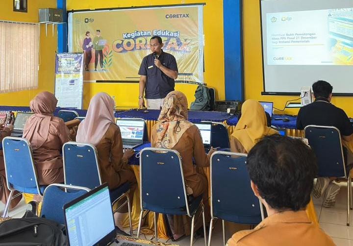 KP2KP Raha Gelar Edukasi Coretax Bukti Potong A1 dan A2 bagi OPD Kabupaten Muna