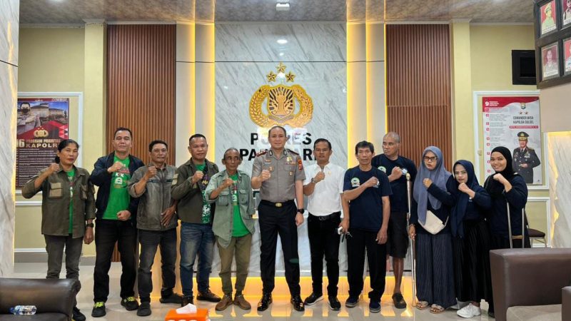Kapolres Parepare Terima Audiensi LSM Lingkar Hijau, Bahas Kamtibmas hingga Keselamatan Lalu Lintas