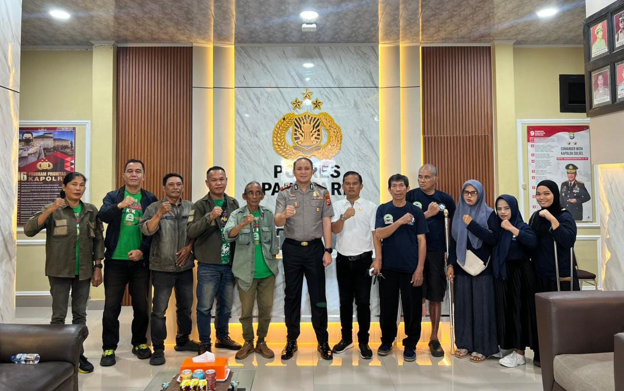 Kapolres Parepare Terima Audiensi LSM Lingkar Hijau, Bahas Kamtibmas hingga Keselamatan Lalu Lintas