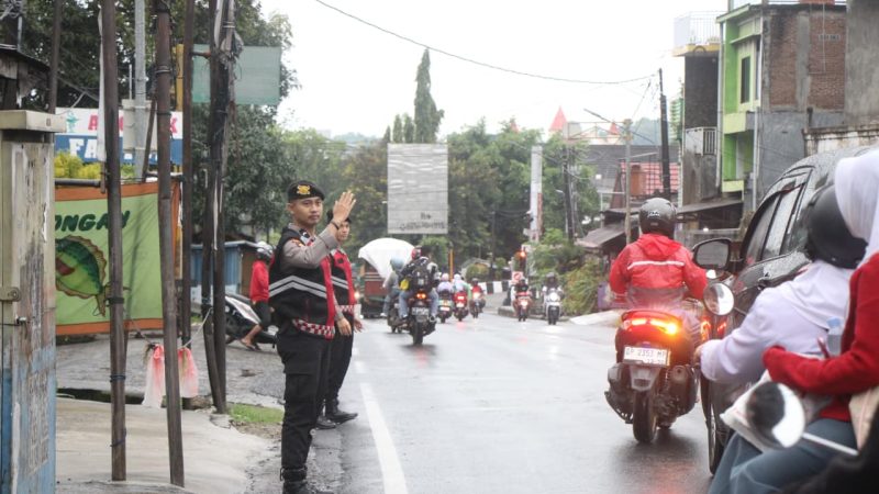 Penggelaran Personel Polres Parepare Pagi Hari, Fokus Pengendalian Lalu Lintas dan Peningkatan Keselamatan Pengguna Jalan