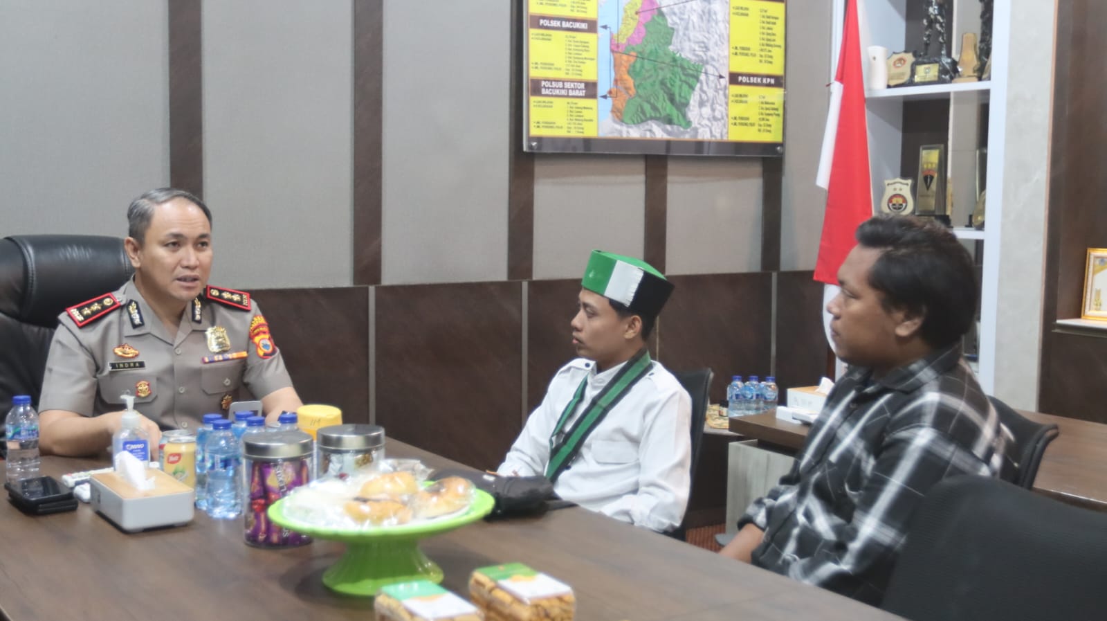 Kapolres Parepare Sambut Hangat Agenda Milad HMI ke-70