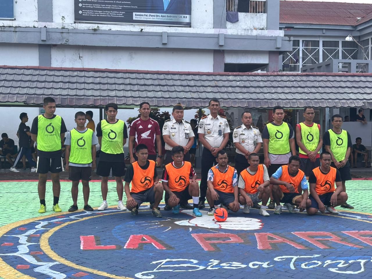 Lapas Parepare Gelar Lomba Futsal untuk Warga Binaan