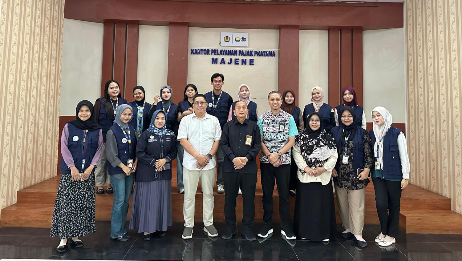 KPP Pratama Majene Sambut Kehadiran 19 Renjani Universitas Sulawesi Barat