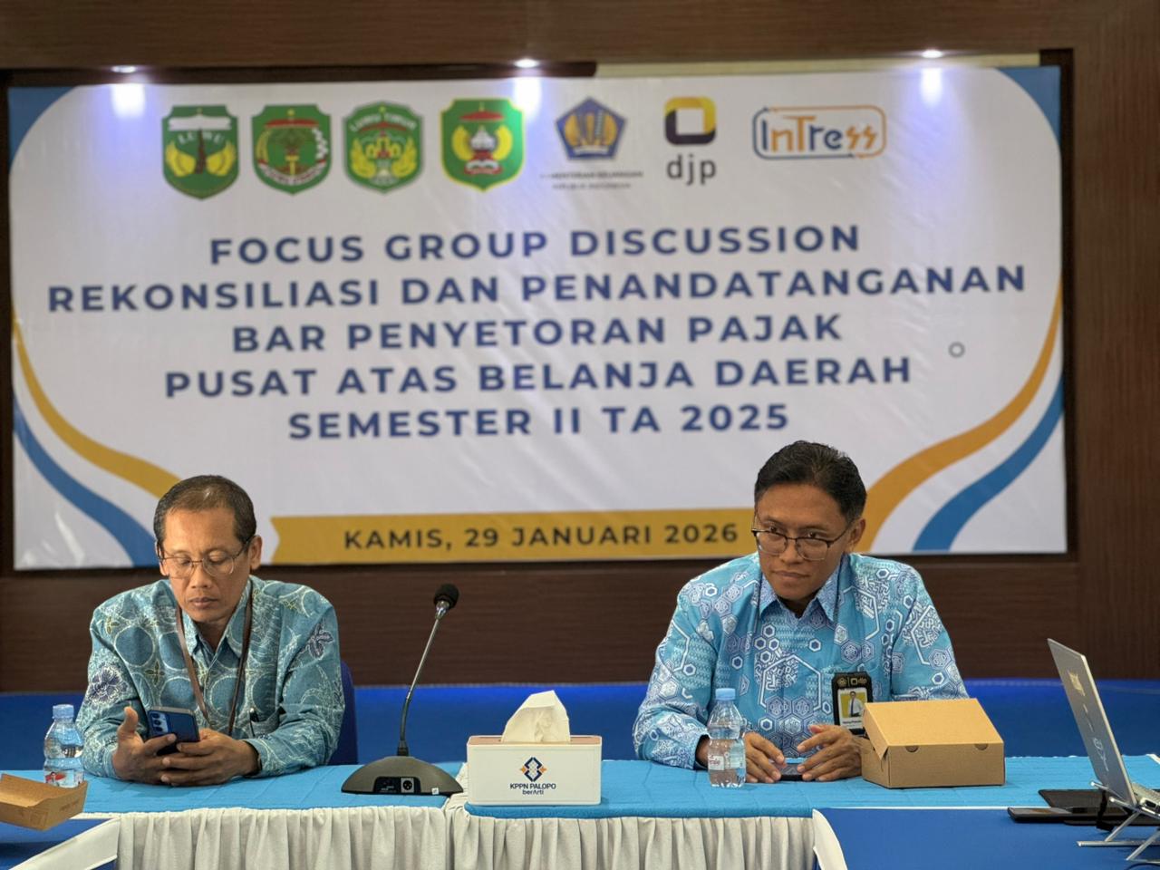 KPP Pratama dan KPPN Palopo Wujudkan Pengelolaan Keuangan yang Akuntabel Lewat FGD Rekonsiliasi Pajak