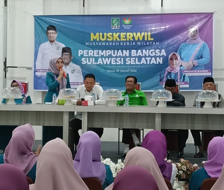 Muskerwil 2026 Perempuan Bangsa PKB Sulsel, Mantapkan Arah Gerakan Politik