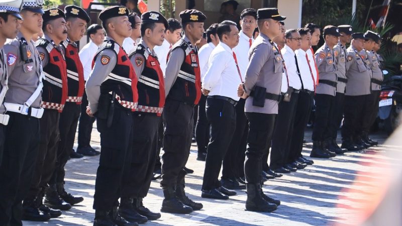 Polres Barru Siagakan 332 Personel Mengamankan pelaksanaan ibadah Ramadan 2026
