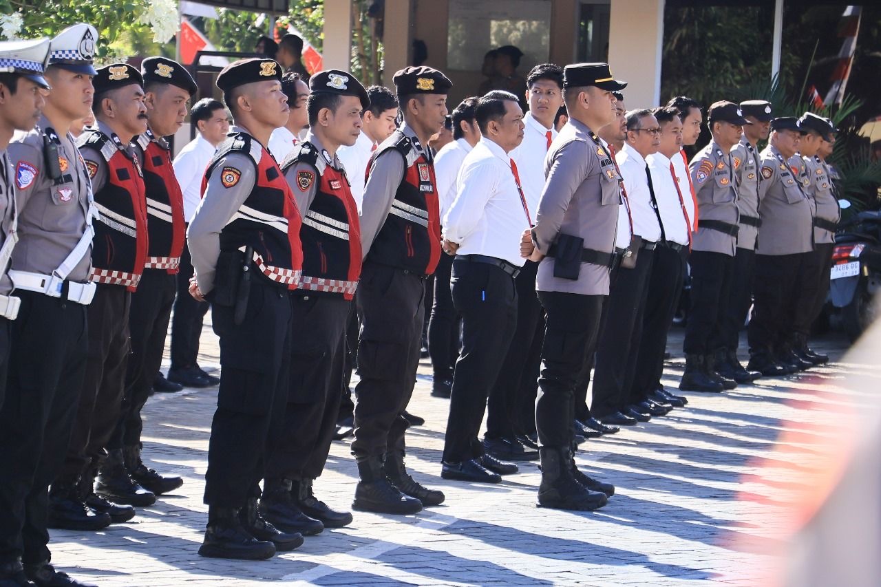Polres Barru Siagakan 332 Personel Mengamankan pelaksanaan ibadah Ramadan 2026