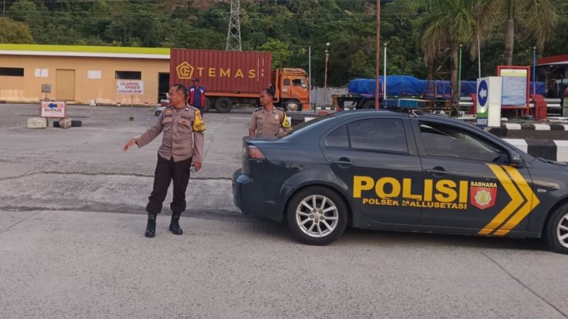 Bahayakan Pengguna Jalan, Polsek Mallusetasi Bubarkan Balapan Liar di Jalan Poros Parepare-Barru