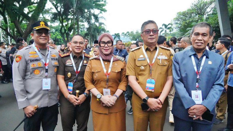 Bupati & Wakil Bupati Barru Ikuti Rakornas di Sentul Bogor, Perkuat Sinergi Pemerintah Pusat & Daerah