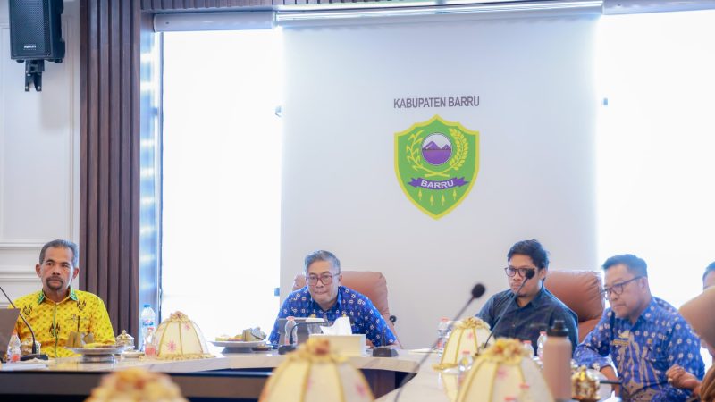 Wakil Bupati Barru Ikuti Entry Meeting Pemeriksaan LKPD oleh BPK RI via Virtual
